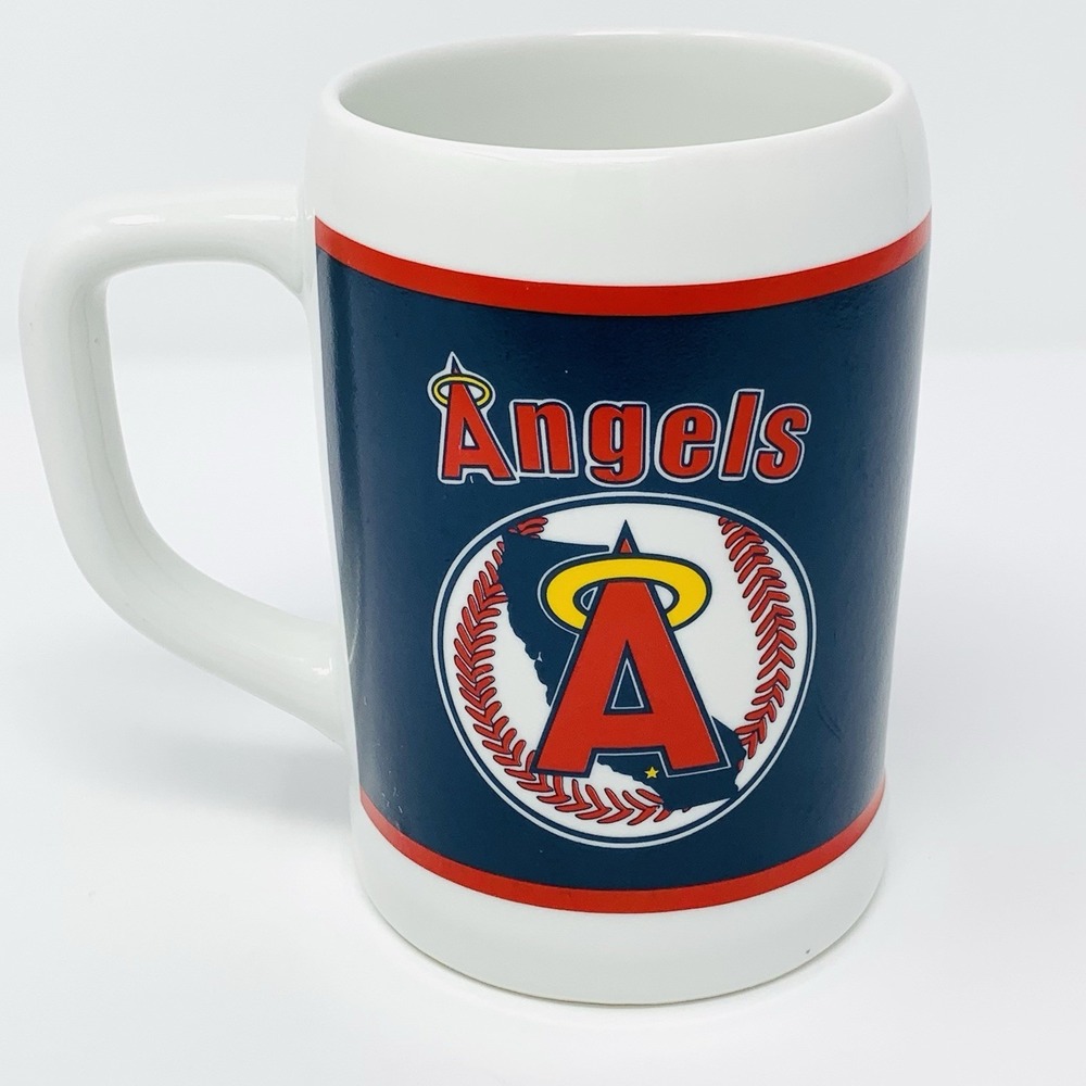 VTG 2005 Anaheim Angels Collector's Coffee Mug MLB Major League Baseball